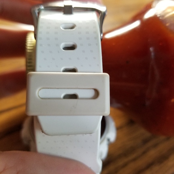 Casio 3230 Black Screen All White Watch Eminem - Picture 5 of 7